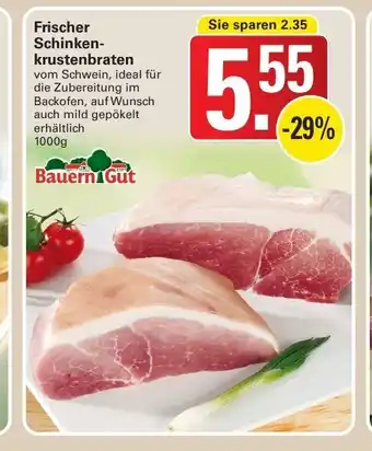 WEZ Frischer Schinken-krustenbraten 1000 g Angebot