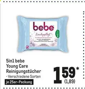 METRO 5in1 Bebe Young Care Reinigungstücher Angebot