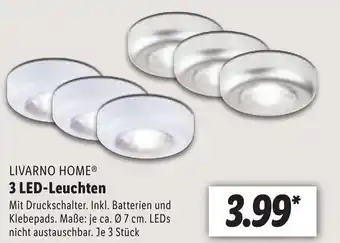 Lidl 3 LED-leuchten Angebot