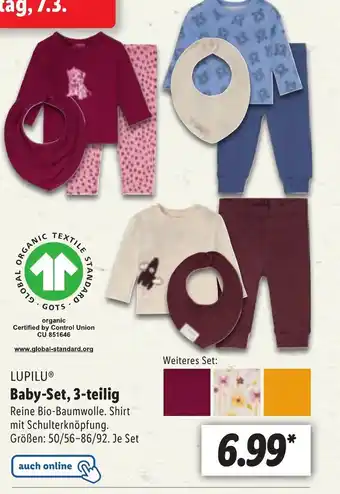 Lidl Baby-set, 3-teilig Angebot