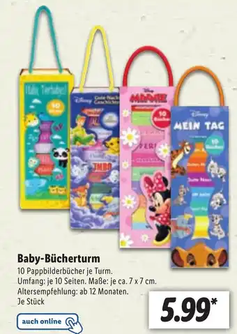 Lidl Baby-bucherturm Angebot