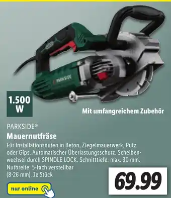 Lidl Mauernutfrase Angebot