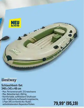 METRO Bestway Schlauchboot-set 348 X 141 48 Cm Angebot