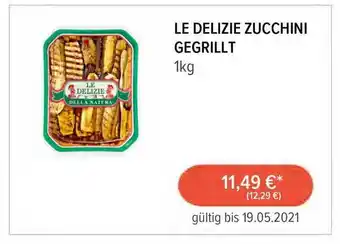 METRO Le Delizie Zucchini Gegrillt 1kg Angebot