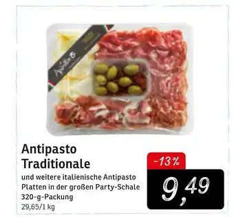 KONSUM Antipasto Traditionale 320g Angebot