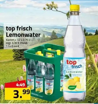 Logo Getränkemarkt Top Frisch Lemonwater 12x0,75L Angebot