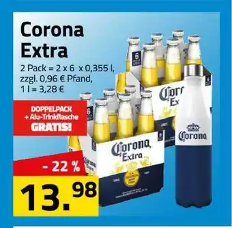 Logo Getränkemarkt Corona Extra 2x6x0,355L Angebot