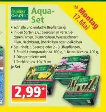 Norma Finest Garden Aquaset Angebot