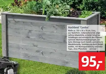 Bauhaus Hochbeet 'cardus' Angebot