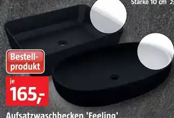 Bauhaus Aufsatzwaschbecken 'feeling' Angebot