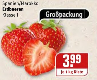 REWE Erdbeeren Angebot