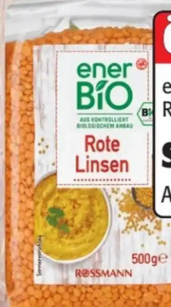 Rossmann Spirelli Rote Linsen Angebot