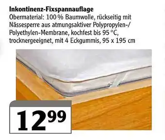 Globus Inkontinenz-fixspannauflage Angebot