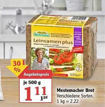 Globus Mestemacher Brot Angebot