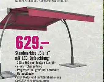 Hornbach Standmarkise Angebot
