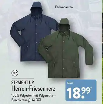 Aldi Nord Straight Up Herren-friesennerz Angebot