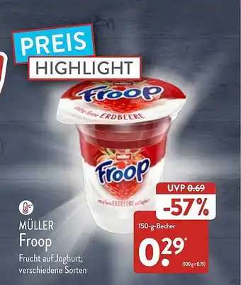 Aldi Nord Müller Froop Angebot