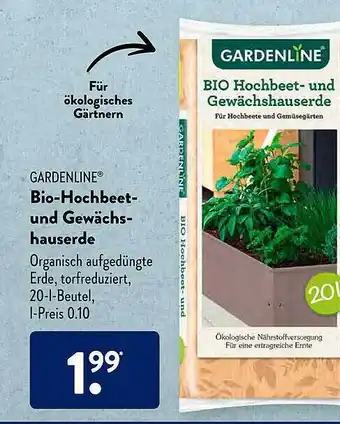 Aldi Süd Gardenline Bio-hochbeet- Und Gewächshauserde Angebot