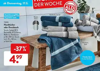 Aldi Süd Tukan Handtücher Oder Duschtuch Angebot