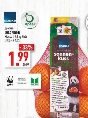 Marktkauf Edeka Spanien Orangen Angebot