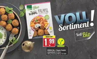 Scheck-in-Center Edeka Bio + Vegan Falafel Orientalisch Angebot