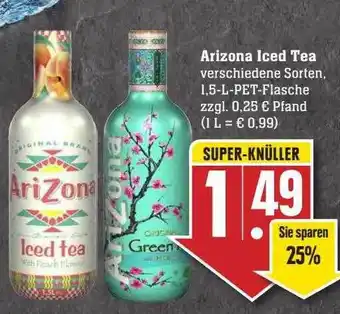 Scheck-in-Center Arizona Iced Tea Angebot