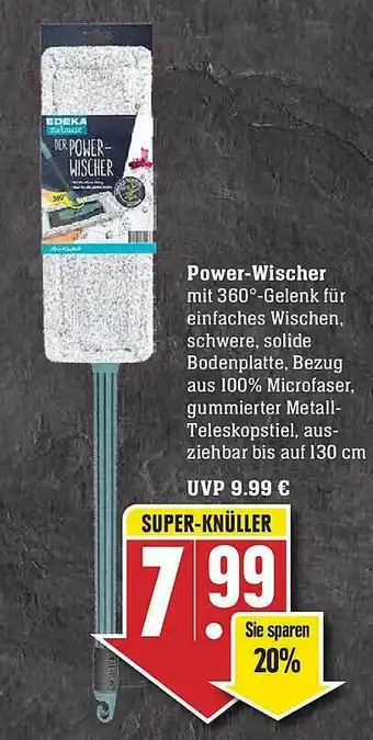 E-Center Edeka Zuhause Power-wischer Angebot