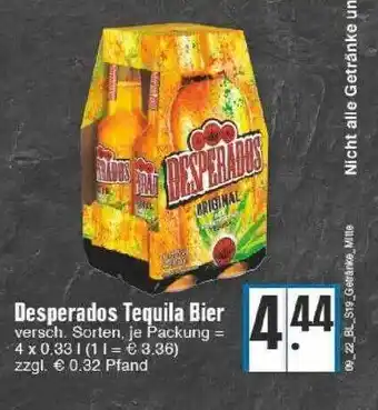 Edeka Desperados Tequila Bier Angebot