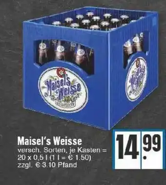 Edeka Maisel's Weisse Angebot