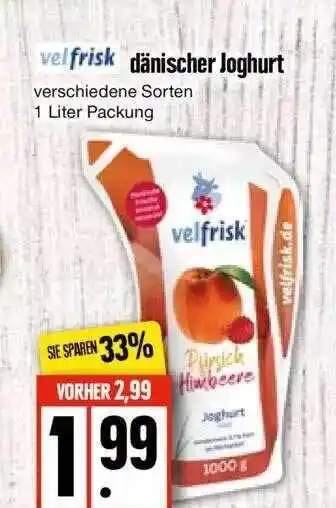 Edeka Velfrisk Dänischer Joghurt Angebot