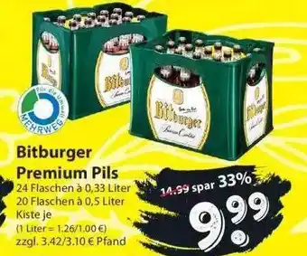 Famila Nord Ost Bitburger Premium Pils Angebot