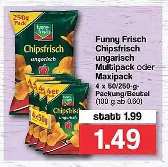 Famila Nord West Funny Frisch Chipsfrisch Ungarisch Multipack Oder Maxipack Angebot