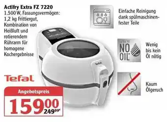 Globus Tefal Actifry Extra Fz 7220 Angebot