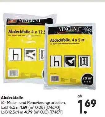 Hellweg Abdeckfolie Angebot