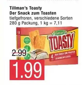 Marktkauf Tillman's Toasty Der Snack Zum Toasten Angebot