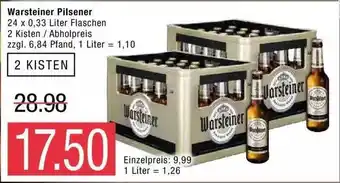 Marktkauf Warsteiner Pilsener Angebot