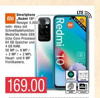 Marktkauf Xiaomi Smartphone „redmi 10“ Angebot