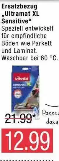 Marktkauf Vileda Ersatzbezug „ultramat XL Sensitive“ Angebot