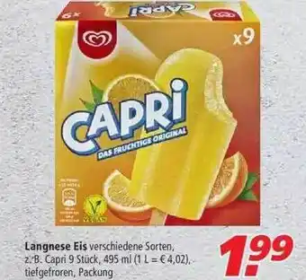 Marktkauf Langnese Eis Angebot