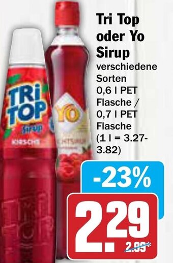 AEZ Tri Top oder Yo Sirup Angebot