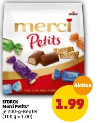 PENNY Storck Merci Petits 200g Beutel Angebot