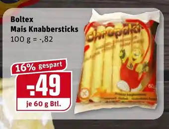 REWE Boltex Mais Knabbersticks Angebot