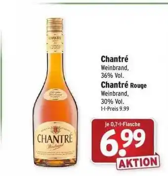 Wasgau Chantré Weinbrand, Chantré Rouge Angebot