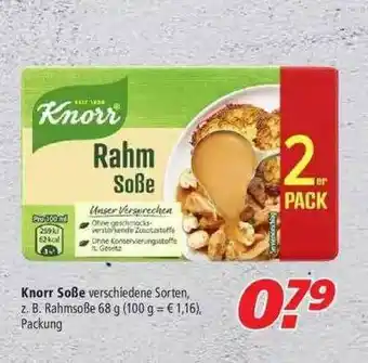 Marktkauf Knorr Soße Angebot