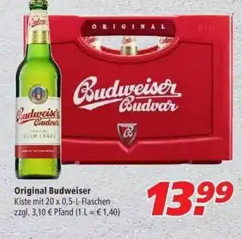 Marktkauf Original Budweiser Angebot