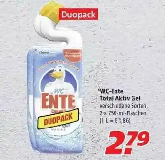 Marktkauf Wc-ente Total Aktiv Gel Angebot