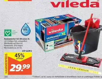 Marktkauf Vileda Bodenwischer-set Ultramax XL Angebot