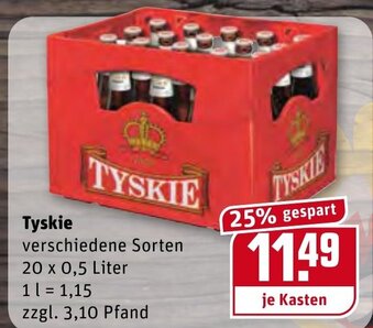 REWE Tyskie Angebot