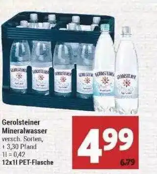 Marktkauf Gerolsteiner Mineralwasser Angebot