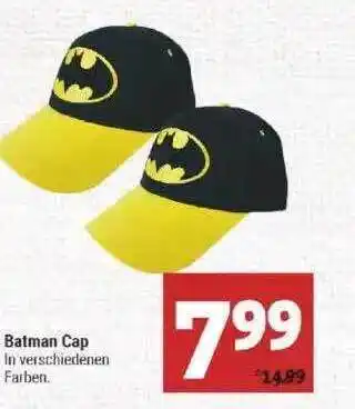 Marktkauf Batman Cap Angebot